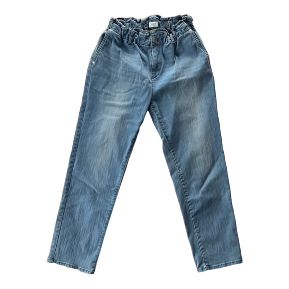LOFT Denim - Loft Outlet high rise straight paper bag jeans size 4